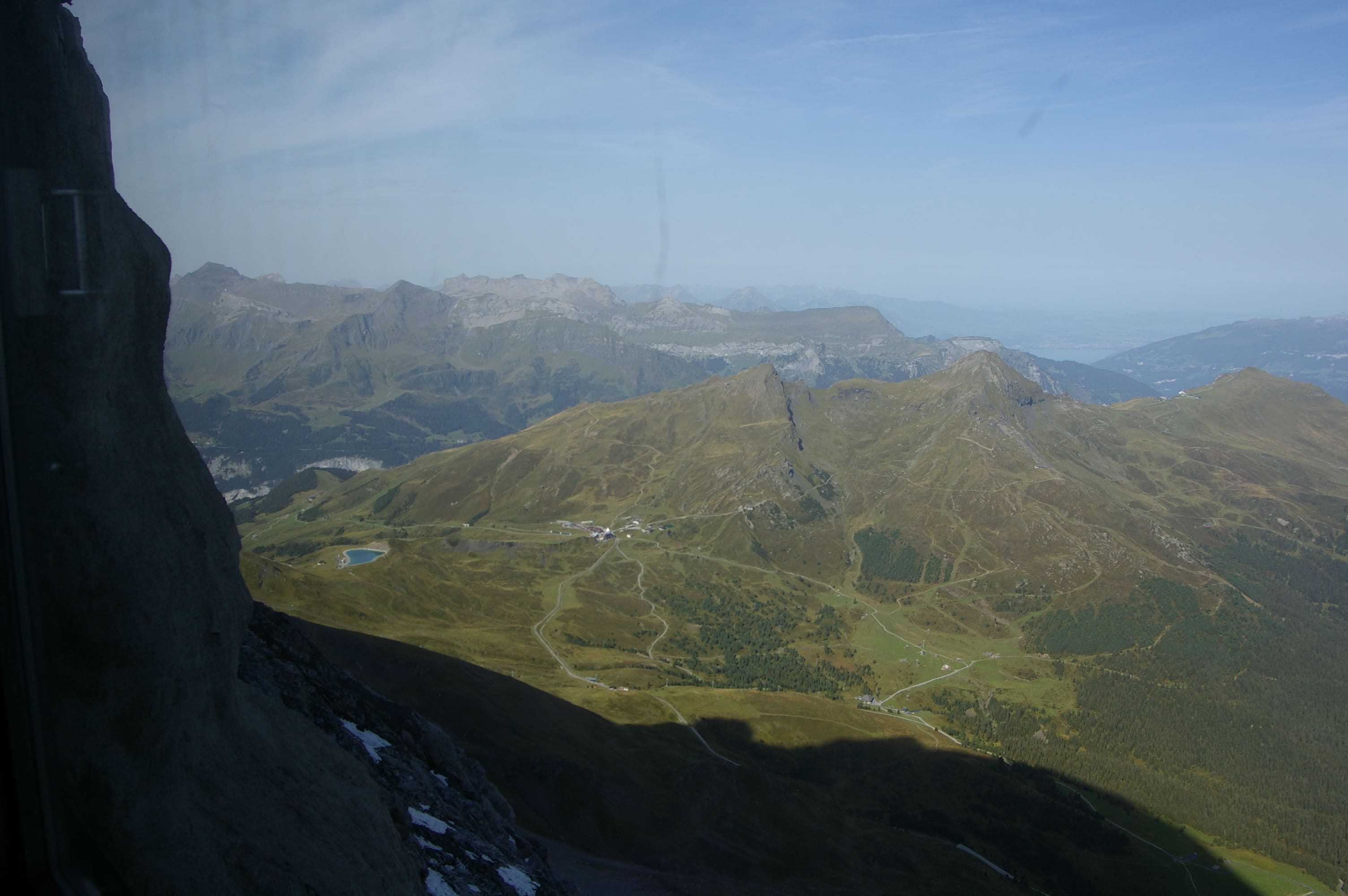 Blick aus der Eiger-Nordwand