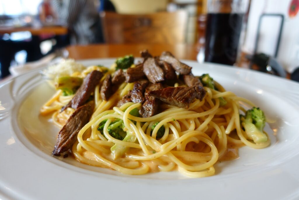 Pasta con Carne Rizzi Leipzig