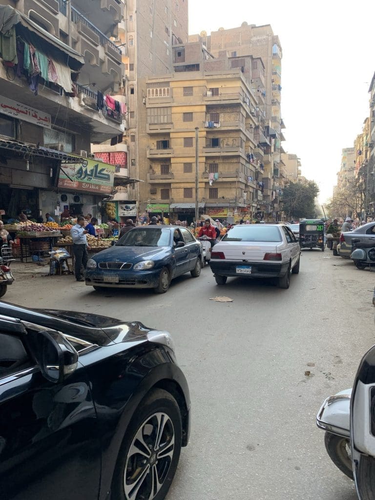 cairo street scenery