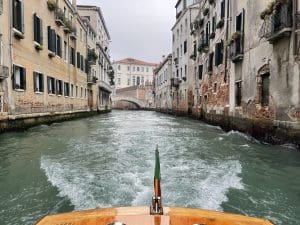 Wassertaxi Venedig
