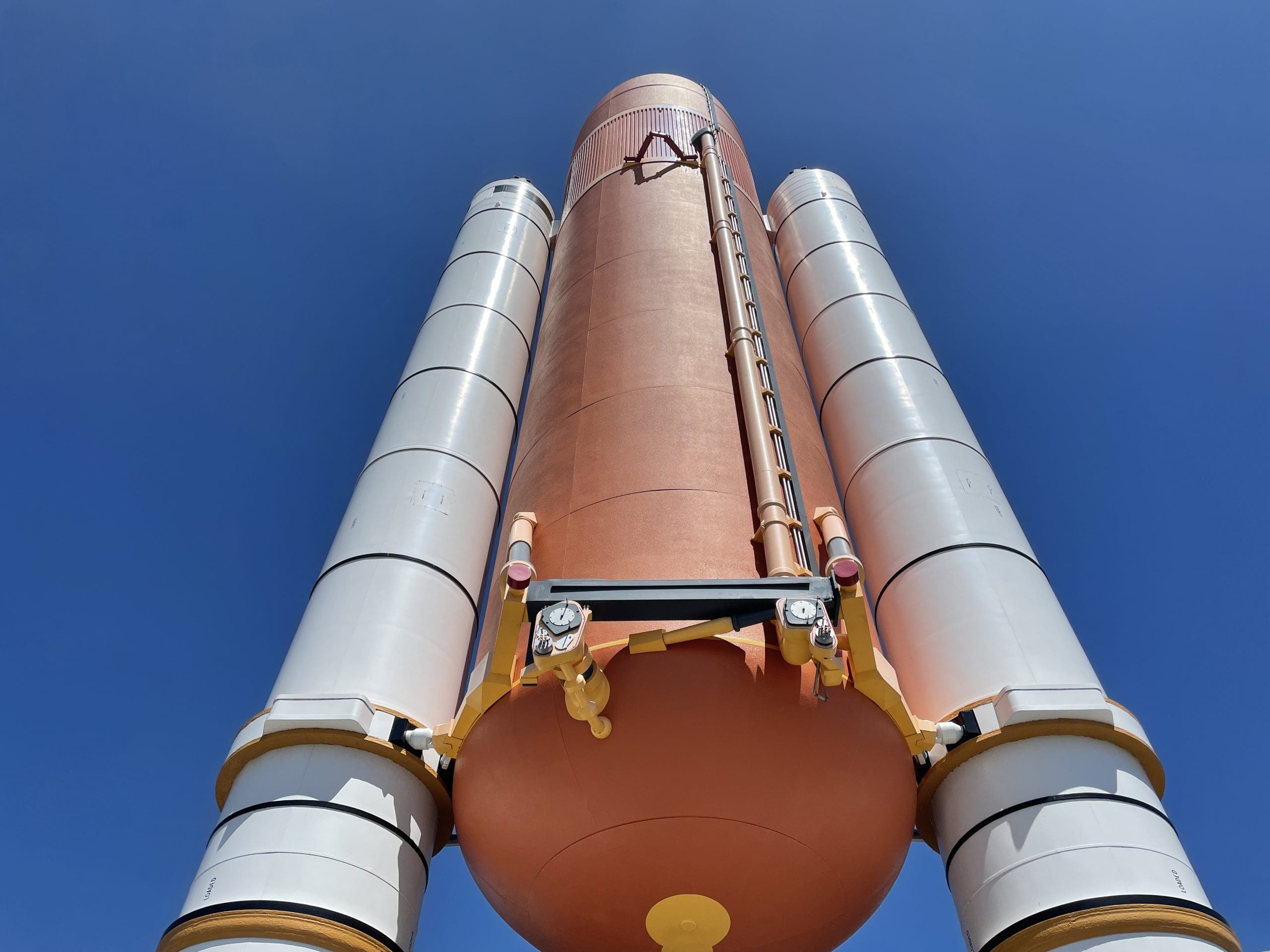 Space Shuttle External Tank and Booster